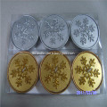 Lovely Snowflake Tealight Candle Winter Holiday Gift Snow Flower